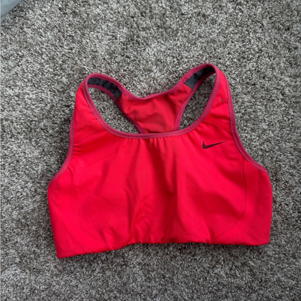 Nike Dri-fit Neon Pink Racerback Sports Bra